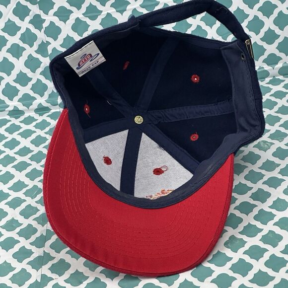 Vintage‎ Otto Cap Adjustable Strap Wool Contra Costa Firefighter Golf Baseball - Picture 8 of 10
